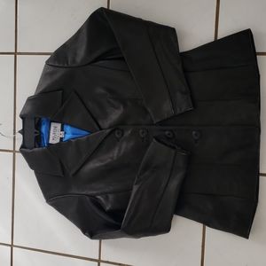 Women's leather jacket